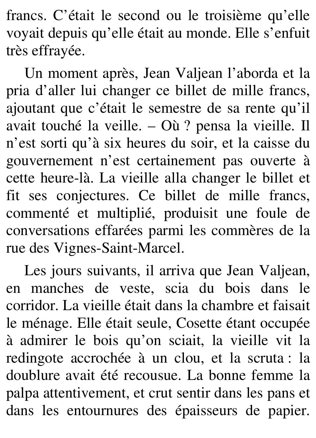 Les Misérables - Texte Abrégé En Ligne Gratuit