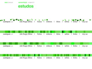 sapo campus apresentação projecto II
estudos
campus ua olá Hugo Silva | fotos | videos | blos | wikis | links | my ua
campus ua olá Hugo Silva | fotos | videos | blos | wikis | links | my ua
campus ua olá Hugo Silva | fotos | videos | blos | wikis | links | my ua
campus ua olá Hugo Silva | fotos | videos | blos | wikis | links | my ua
 