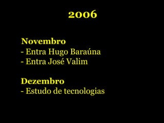 2006 Mario Nogueira e George Guimarães - Busca por co-fundadores 