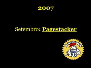 2008 - Busca por Venture Capital - Entra Marcelo Park 