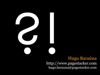 + O que é uma Startup? + Como nasce uma Startup? + Fatos Reais + Por que agora? 