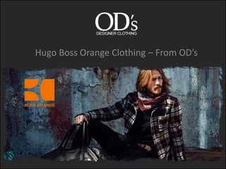 Hugo Boss Orange Clothing – From OD’s
 