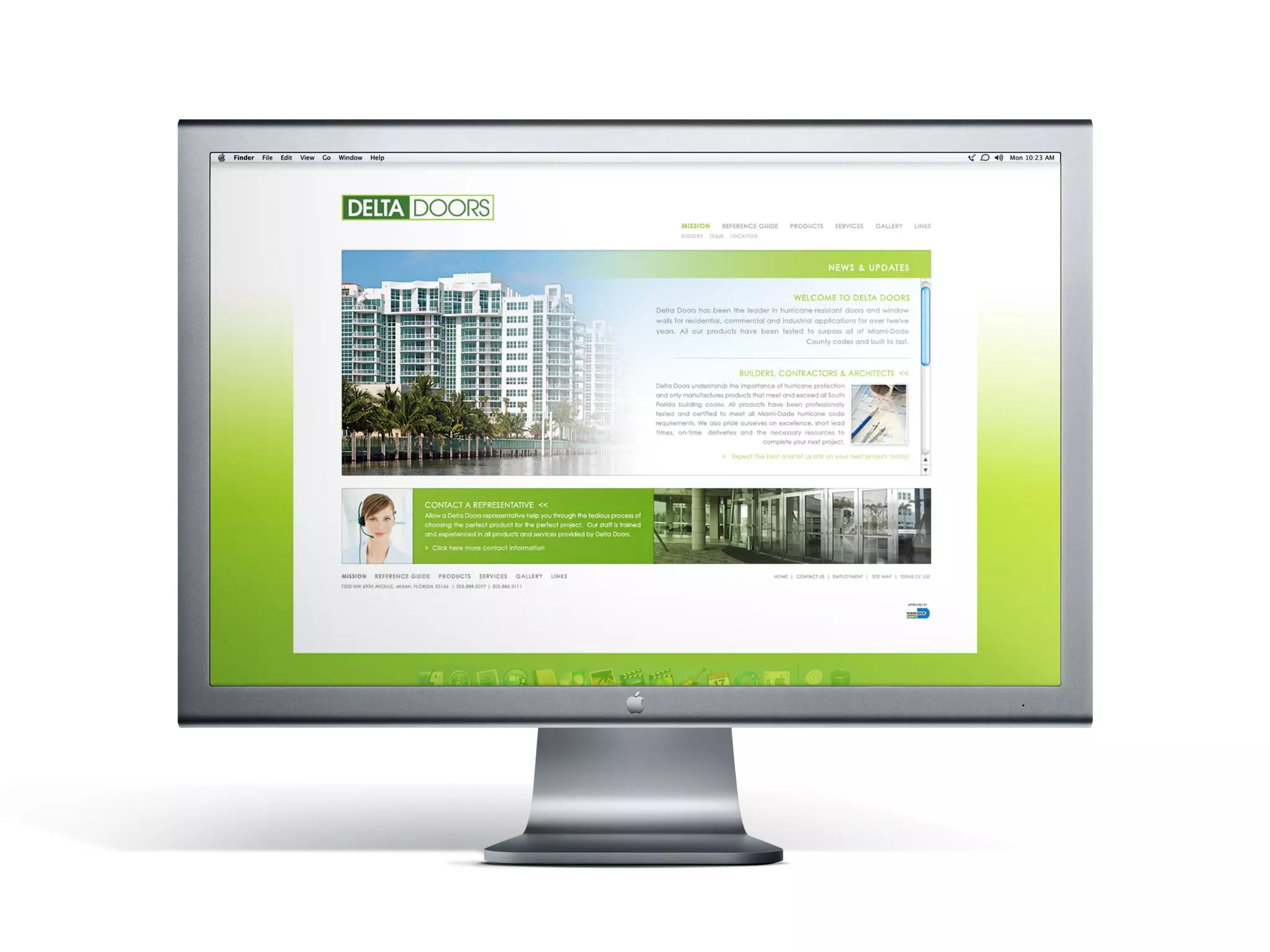 Website Design, Development & Internet Marketing/ DELTA DOORS™
Website Design, Development & Architectural Product/Project Photography   © Copyright Hugo Brioso 2010. All Rights Reserved.
 