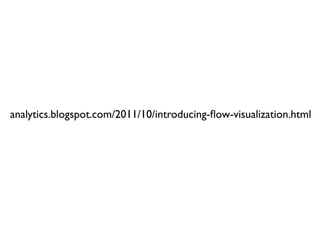 analytics.blogspot.com/2011/10/introducing-ﬂow-visualization.html
 