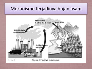 Mekanisme terjadinya hujan asam

 