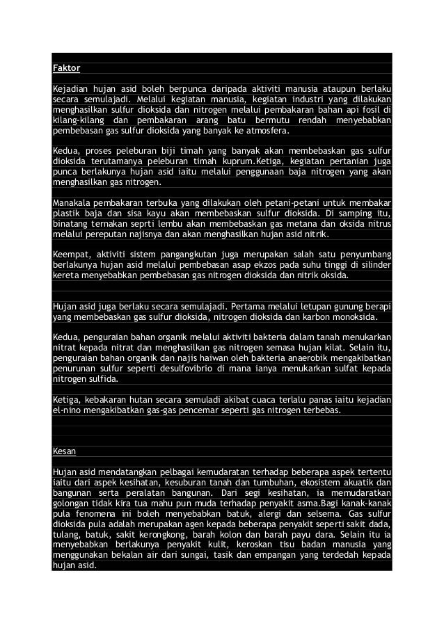 Hujan Asid