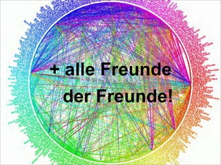 + alle Freunde
der Freunde!
 