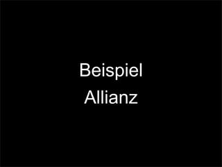 Beispiel
Allianz
 