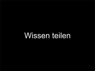 Wissen teilen
 