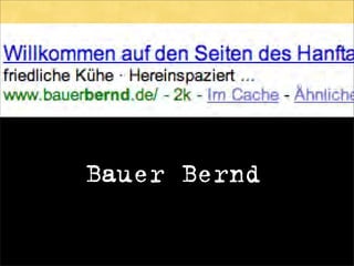 Bauer Bernd
 