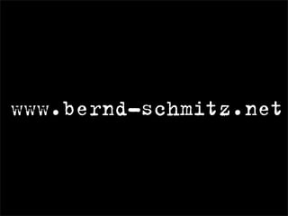 www.bernd-schmitz.net
 