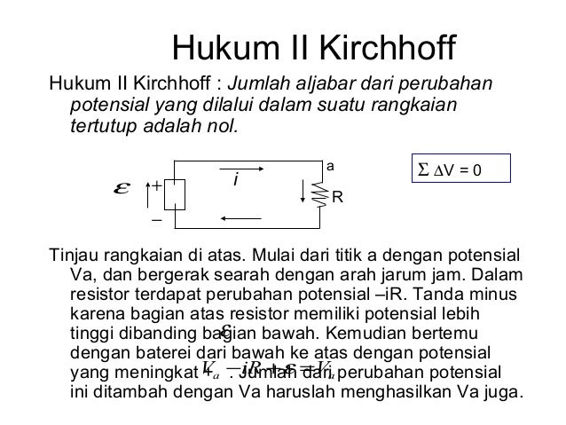 Hukum Kirchoff