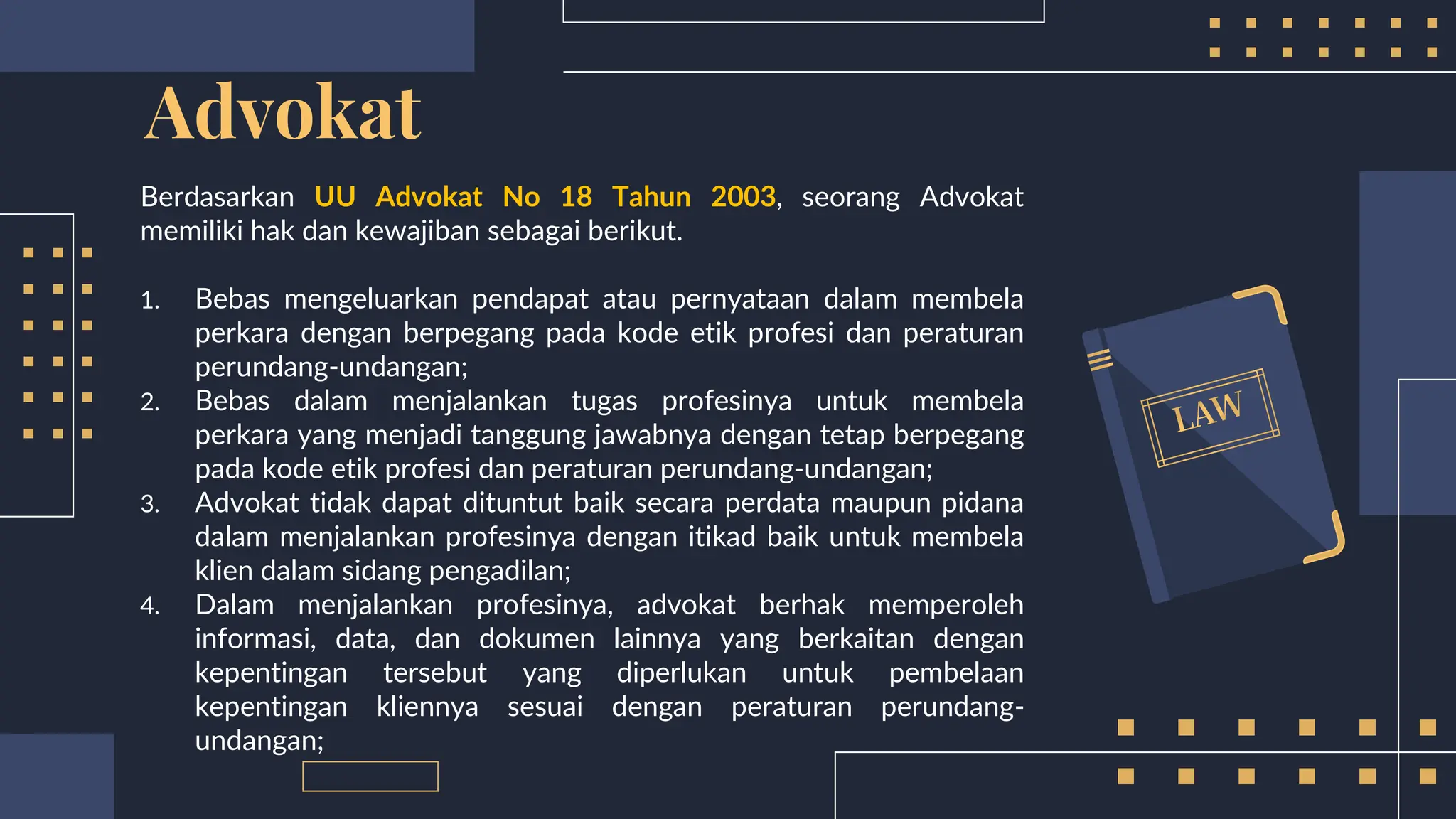 Pengertian, Jenis-jenis Hukum Acara dan Penegak Hukum di Indonesia | PPTX