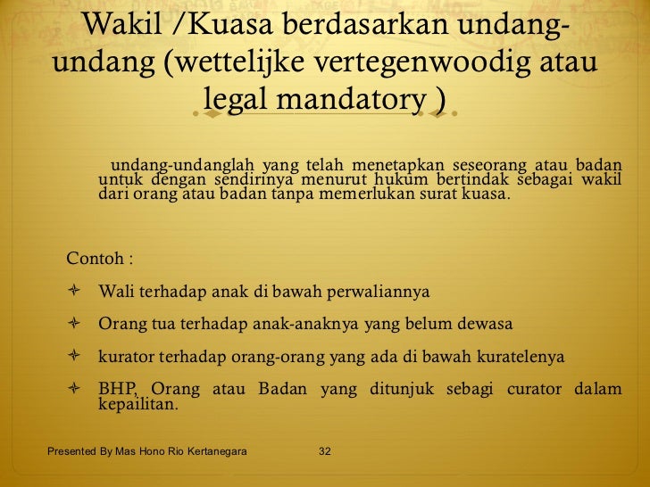 Contoh Hukum Perdata Dalam Islam - Contoh 36
