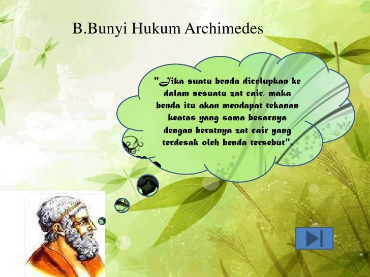 Hukum archimedes