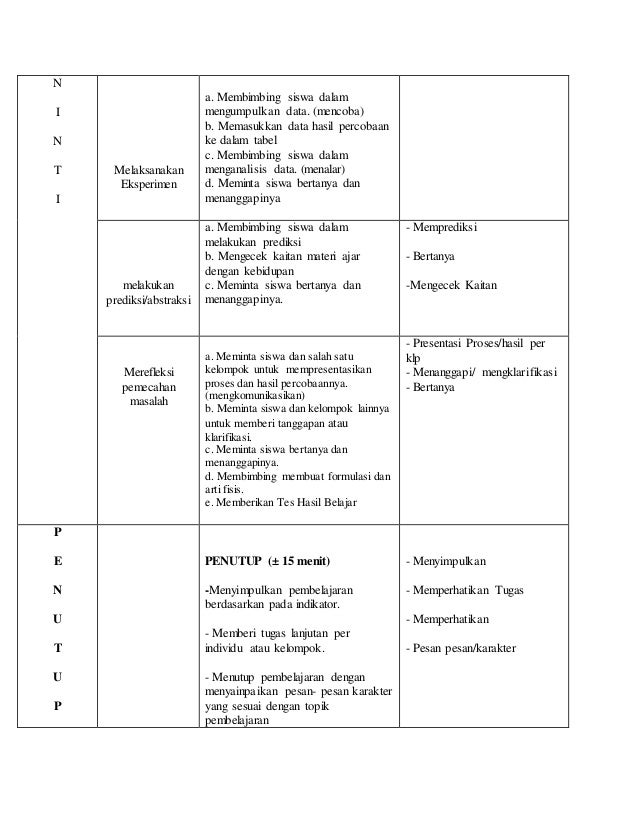Contoh Rencana Pelaksanaan Pembelajaran+THB+LKS - Hukum 