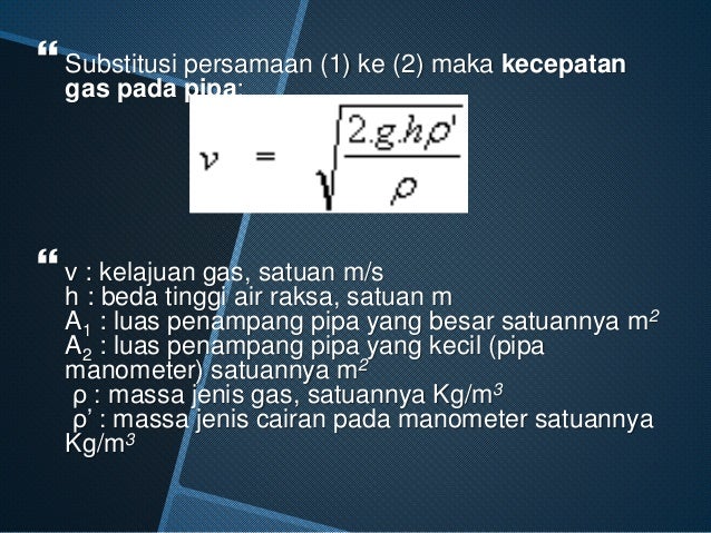 Hukum bernoulli