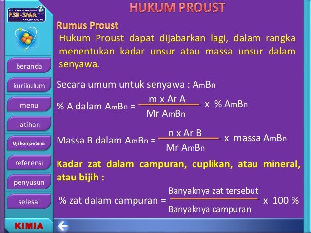 Hukum dasar kimia