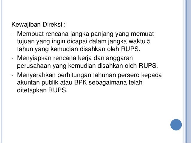 Hukum & etika bisnis bagi PT dan BUMN