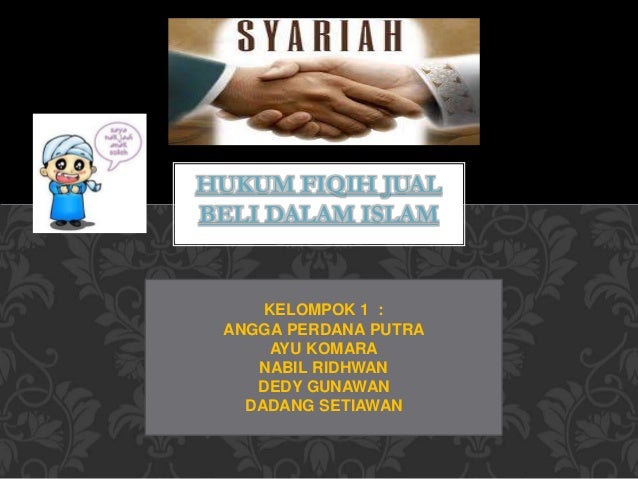 Hukum Jual Beli Online dalam Perspektif Fiqih (Kelas VI)