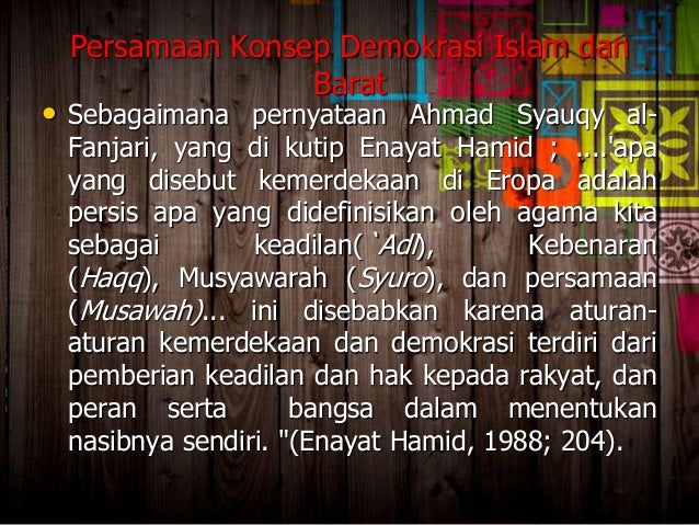 Presentasi Hukum, HAM dan Demokrasi Islam Presentasi Hukum, HAM dan Demokrasi Islam