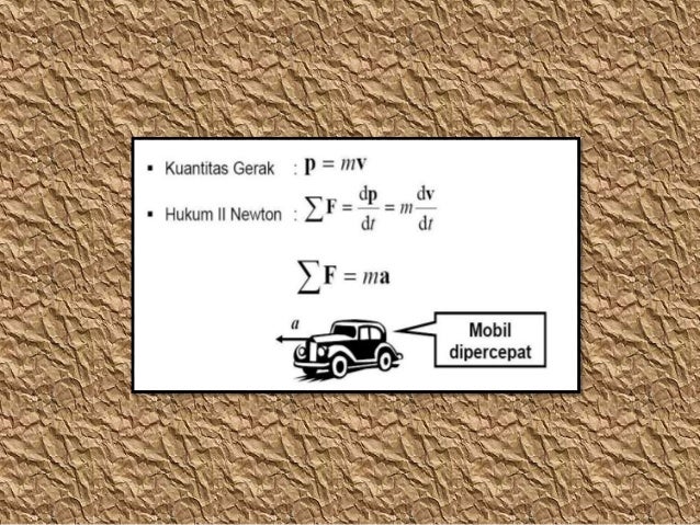 Hukum ii newton