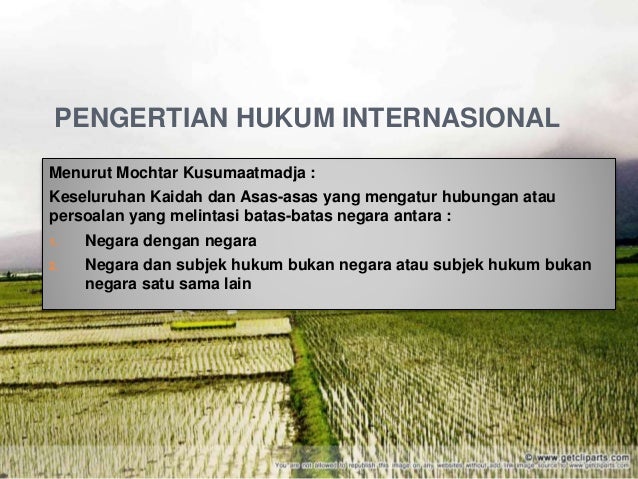 Hukum Internasional