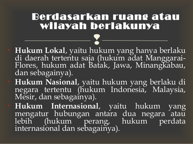 Hukum dan Peradilan di Indonesia