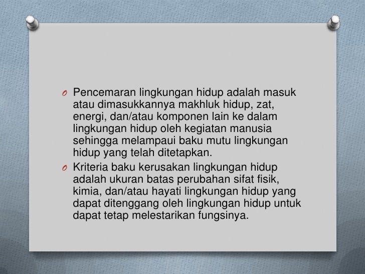 Hukum Lingkungan