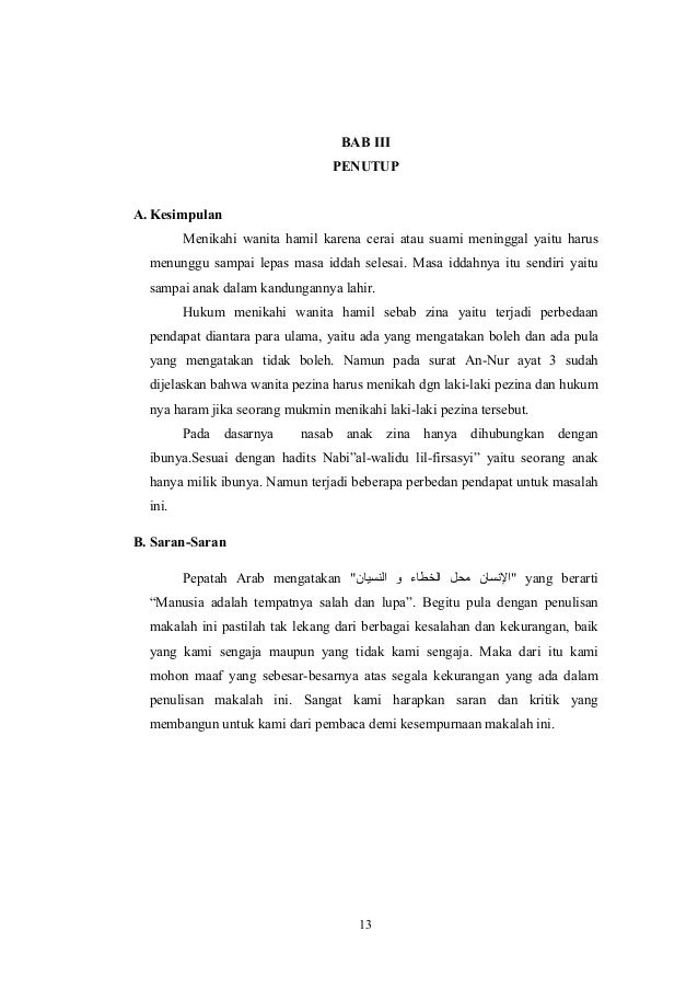 Hukum Menikahi Wanita Hamil