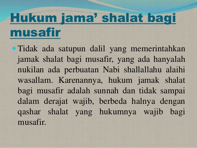 Hukum Menjama Shalat Ashar Dengan Jum At