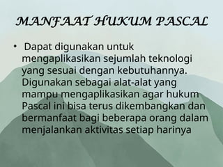 MATERI HUKUM PASCAL KELAS XI SMA .pptx