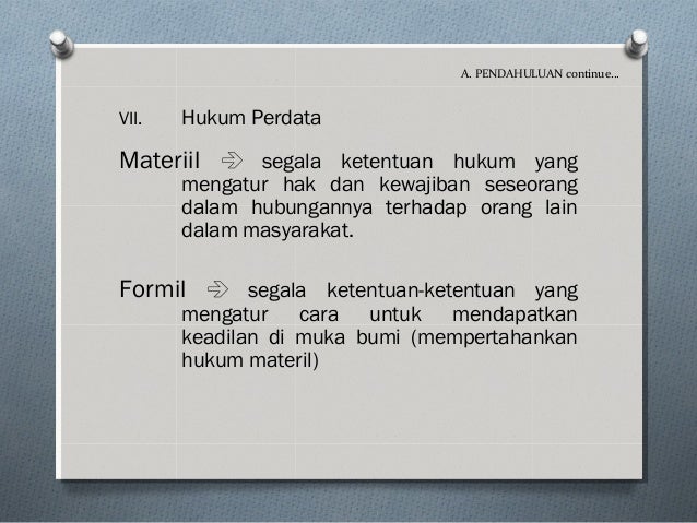 Hukum Perdata