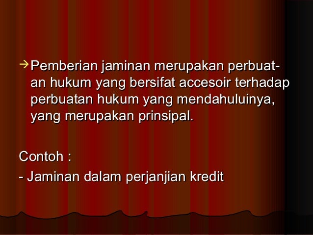 tanggungan contoh perjanjian hak Hukum Perikatan tanggungan contoh perjanjian hak Hukum Perikatan