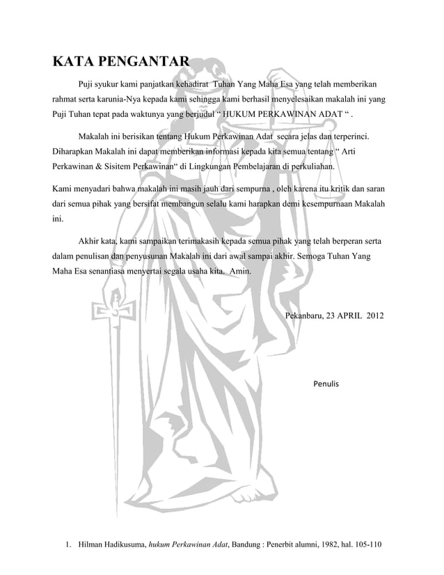 Hukum perkawinan adat | PDF