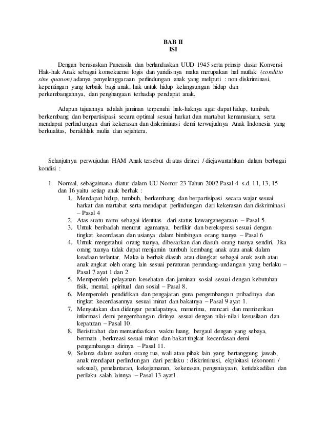 Hukum Pidana Anak