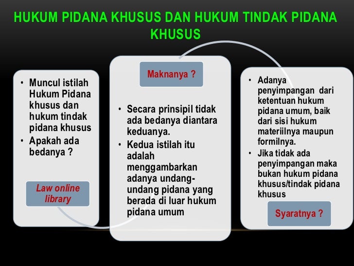 Hukum Pidana Khusus