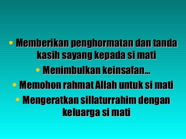 Apakah Hukum Solat Jenazah Hukum solat jenazah
