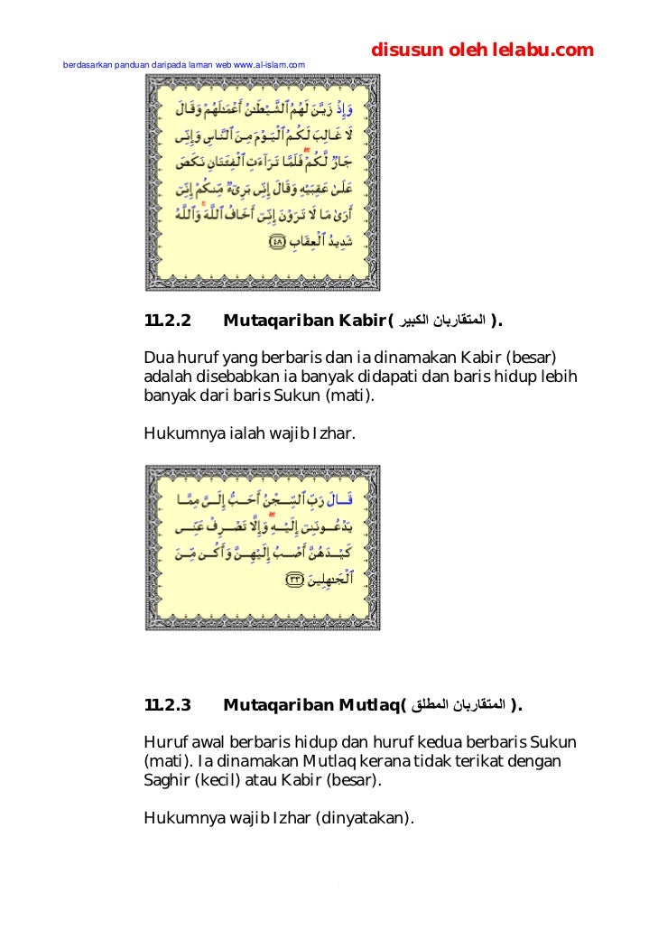 hurf hijaiyyah fathah document