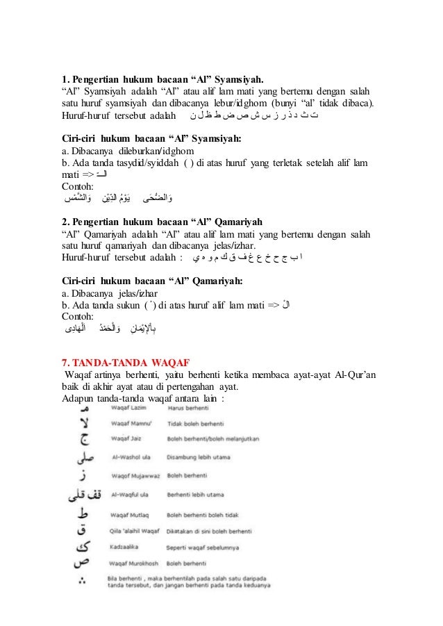 Hukum tajwid
