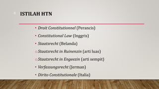 HUKUM TATA NEGARA, HUKUM, TATA NEGARA, FIX | PDF