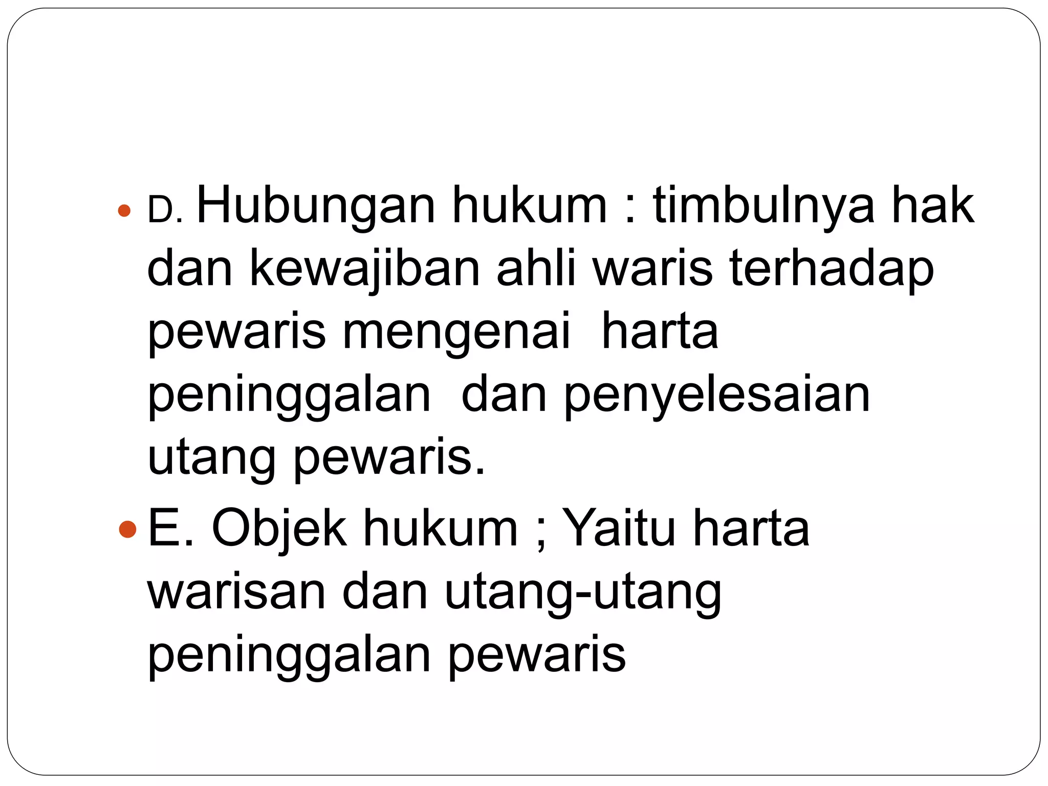 Apa Itu Hukum Waris Dan Aturan Terkait