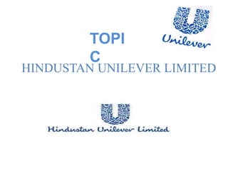 Hindustan Uniliver Limited, 2016 | PPT