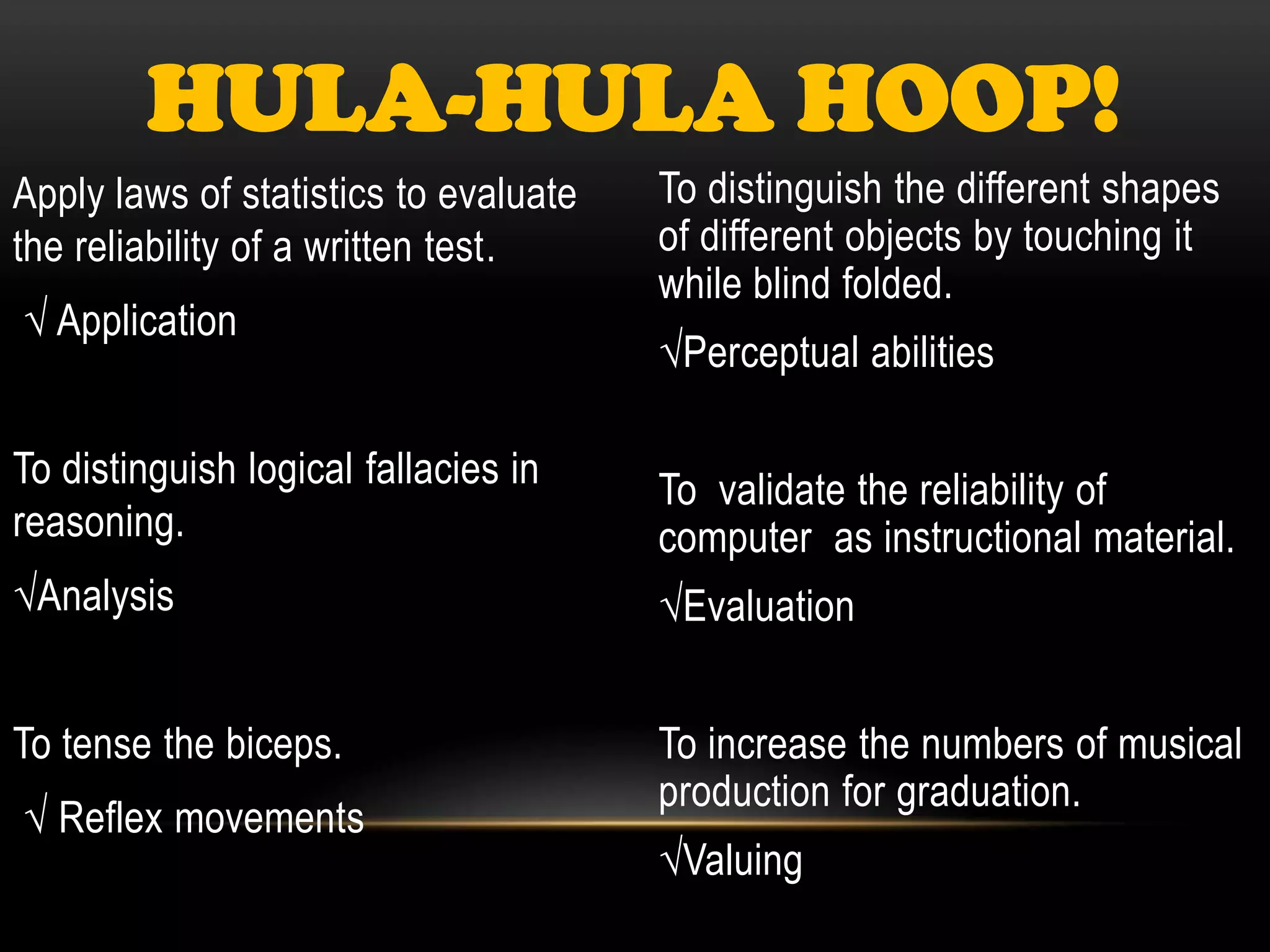 Hula hula hoop! | PPTX