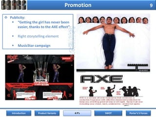 Axe market leader with 25% market share