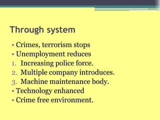 Crime control system | PPTX