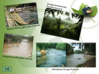 Keindahan Sungai Amandit
 
