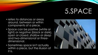 The Elements of Visual Arts and Performing Arts | PPTX