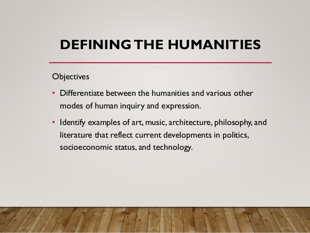 defining humanities defining humanities