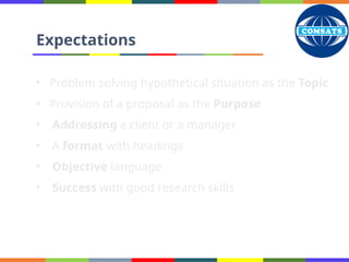 HUM102_Slides_Lecture01.pptx Report writing skills lecture slide of ...